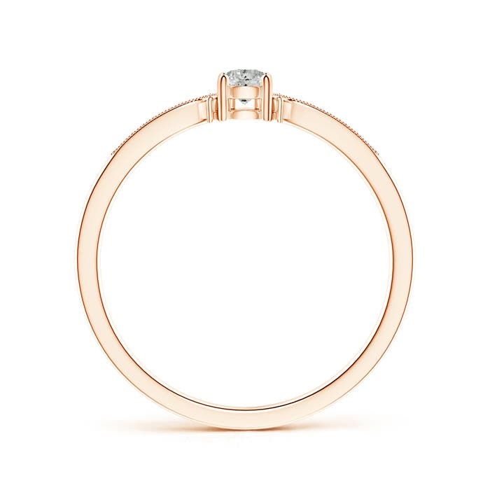 K, I3 / 0.3 CT / 14 KT Rose Gold