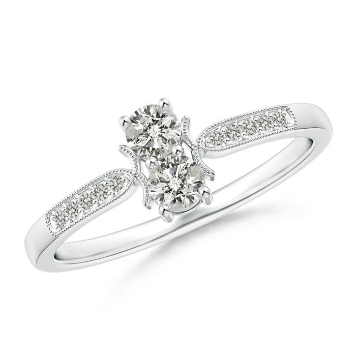 K, I3 / 0.3 CT / 14 KT White Gold