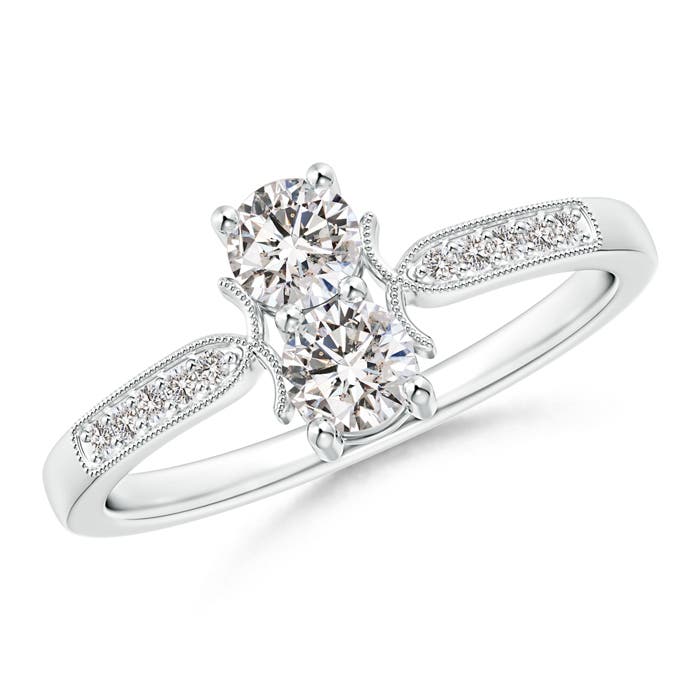 I-J, I1-I2 / 0.5 CT / 14 KT White Gold