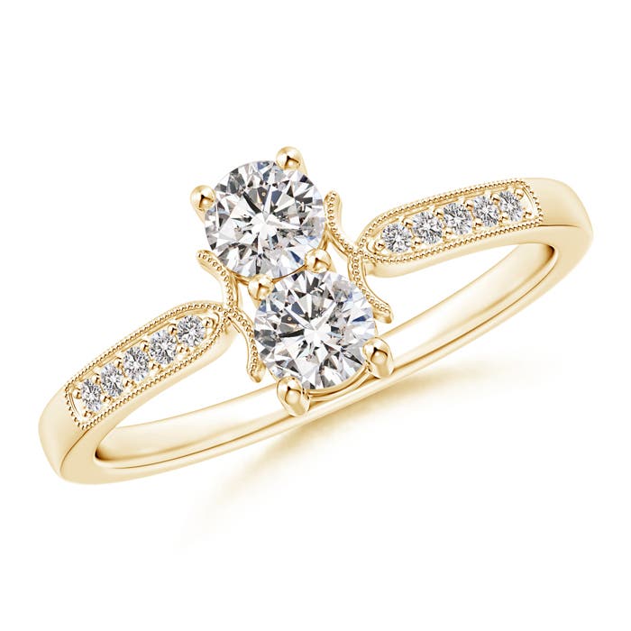 I-J, I1-I2 / 0.5 CT / 14 KT Yellow Gold