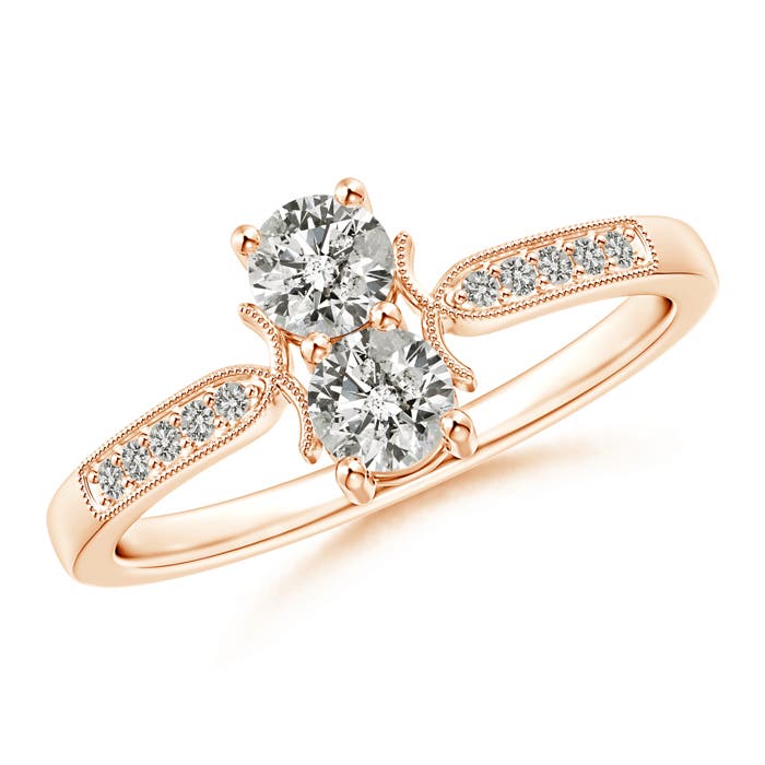 K, I3 / 0.5 CT / 14 KT Rose Gold