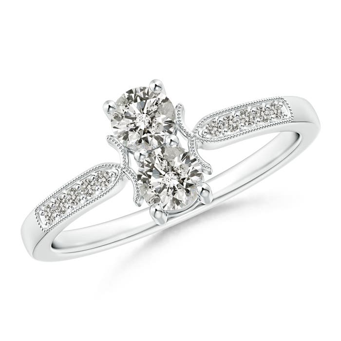 K, I3 / 0.5 CT / 14 KT White Gold