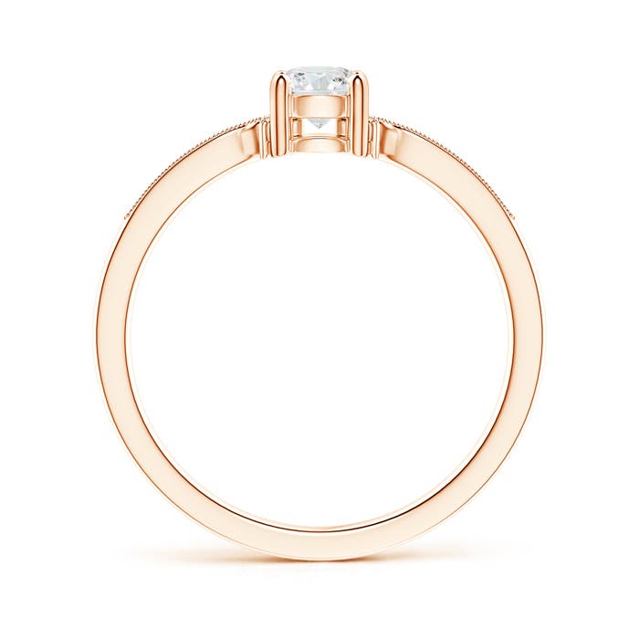 G, VS2 / 0.73 CT / 14 KT Rose Gold