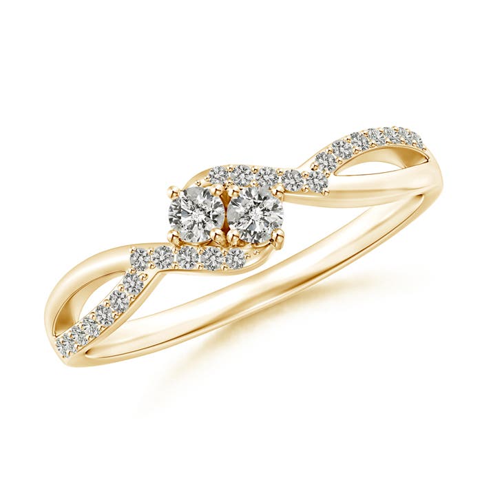 K, I3 / 0.26 CT / 14 KT Yellow Gold