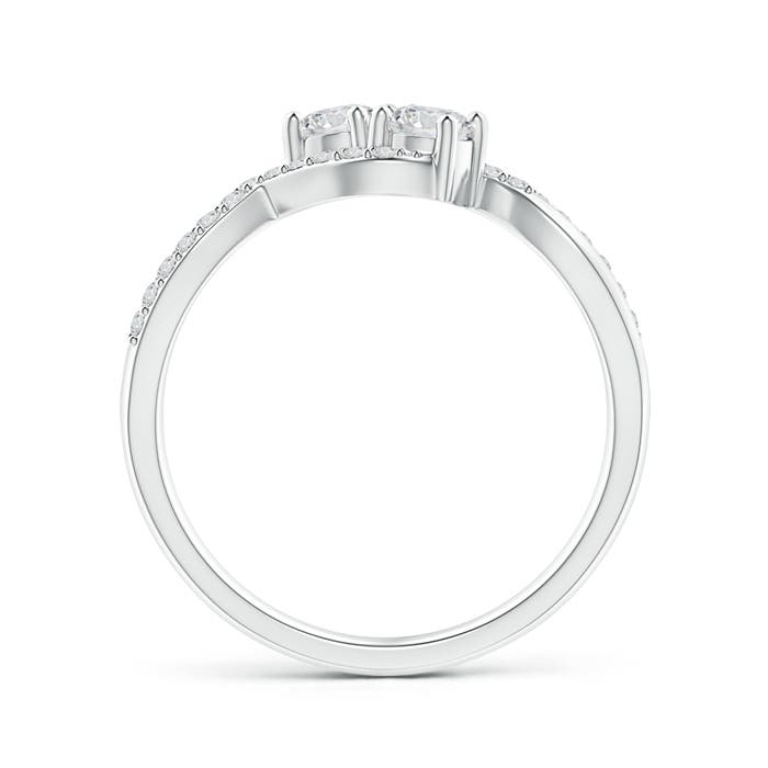 H, SI2 / 0.46 CT / 14 KT White Gold