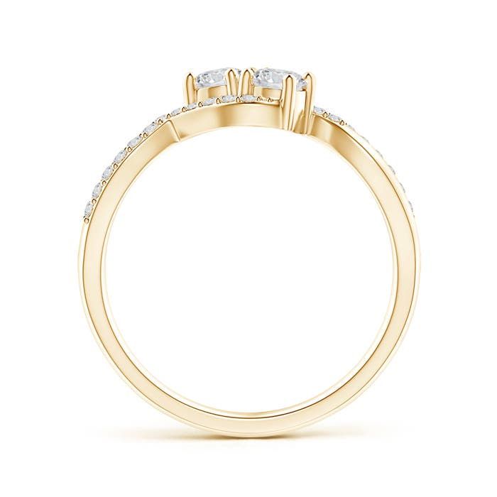 H, SI2 / 0.46 CT / 14 KT Yellow Gold