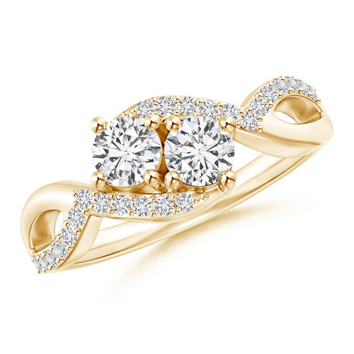 H, SI2 / 0.79 CT / 14 KT Yellow Gold