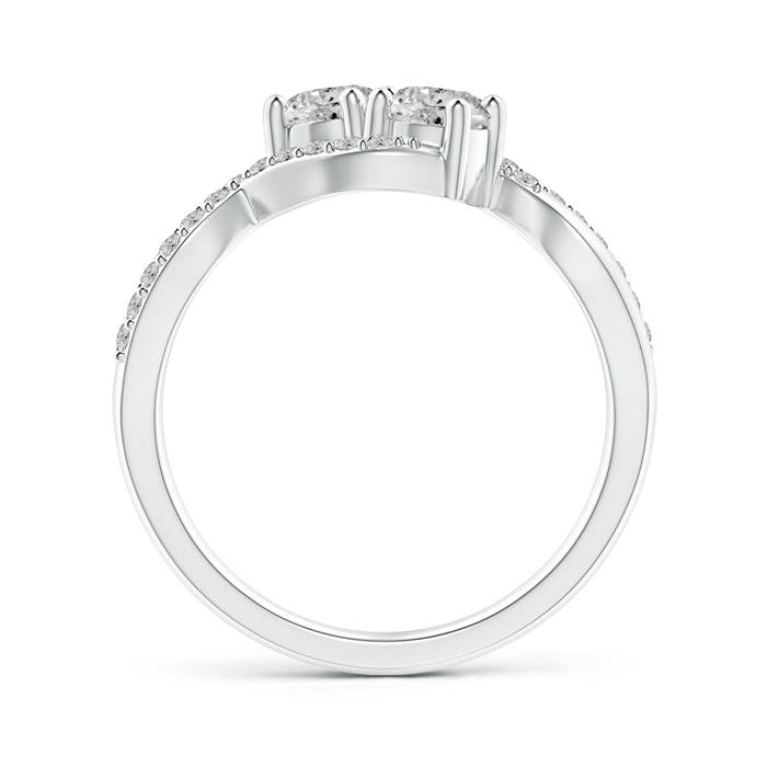 K, I3 / 0.79 CT / 14 KT White Gold