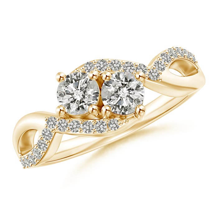 K, I3 / 0.79 CT / 14 KT Yellow Gold