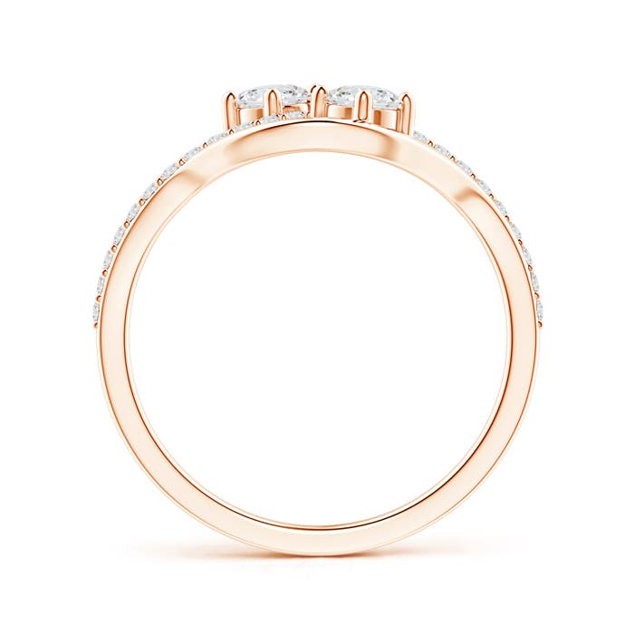 G, VS2 / 0.47 CT / 14 KT Rose Gold