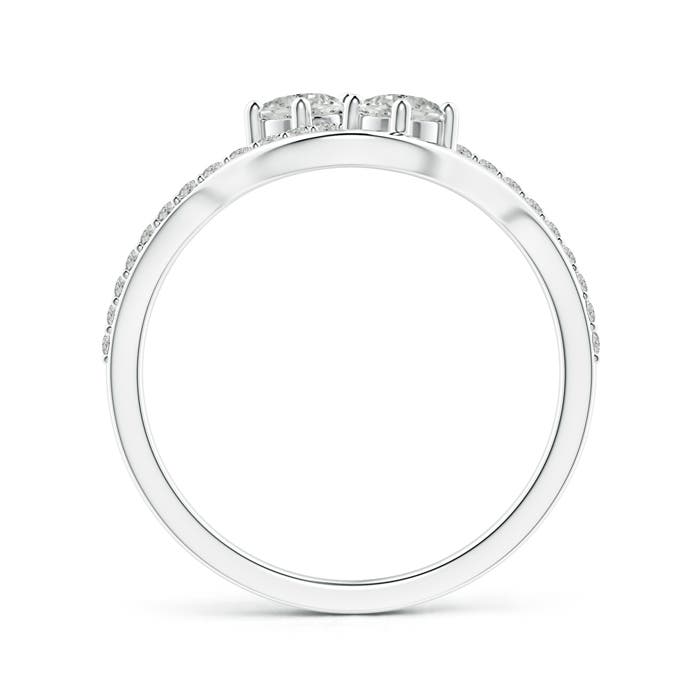 K, I3 / 0.47 CT / 14 KT White Gold