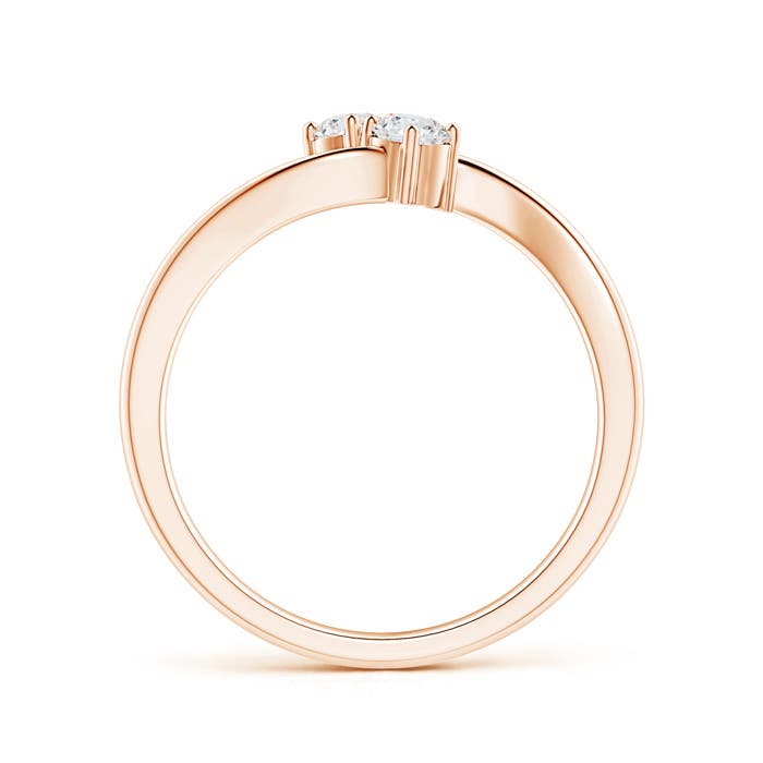 G, VS2 / 0.25 CT / 14 KT Rose Gold