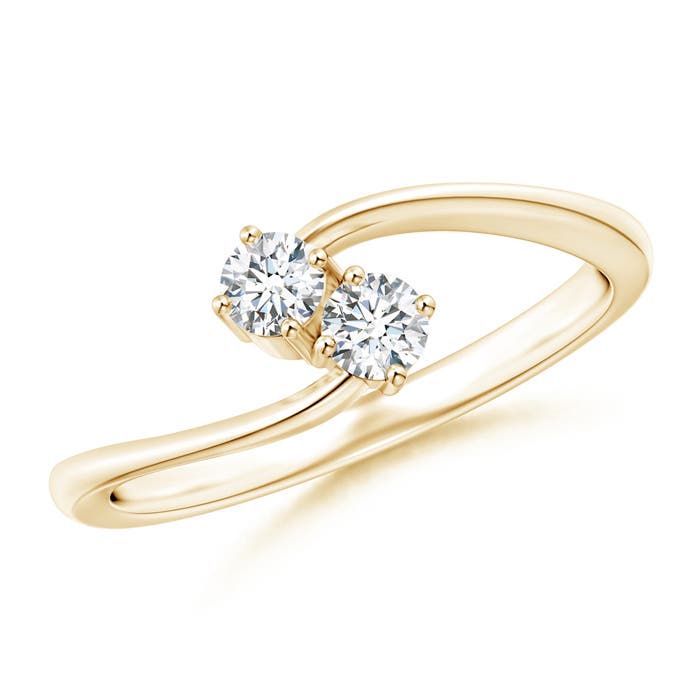 G, VS2 / 0.25 CT / 14 KT Yellow Gold