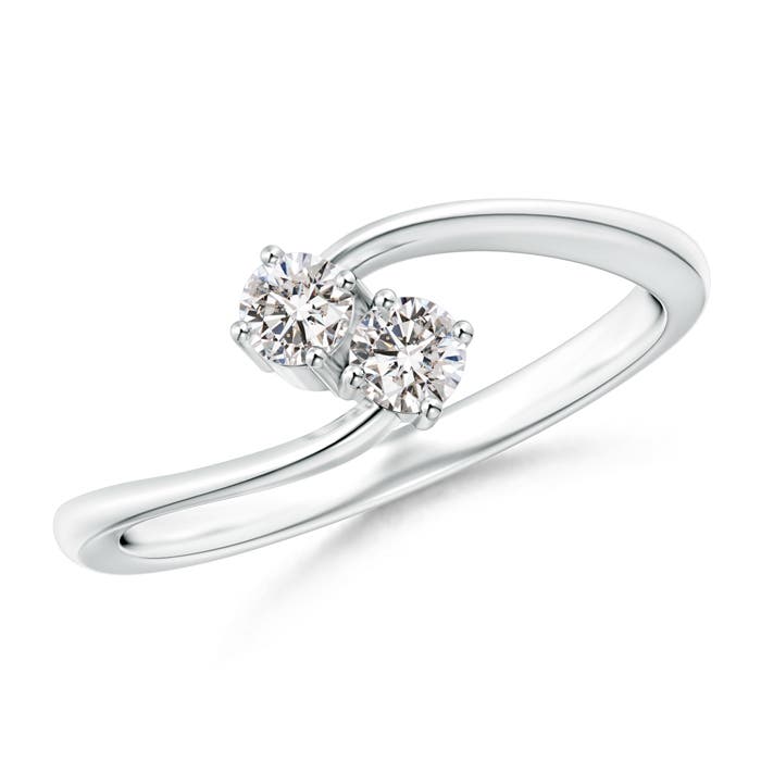 I-J, I1-I2 / 0.25 CT / 14 KT White Gold