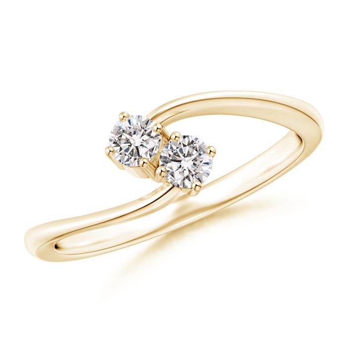 I-J, I1-I2 / 0.25 CT / 14 KT Yellow Gold