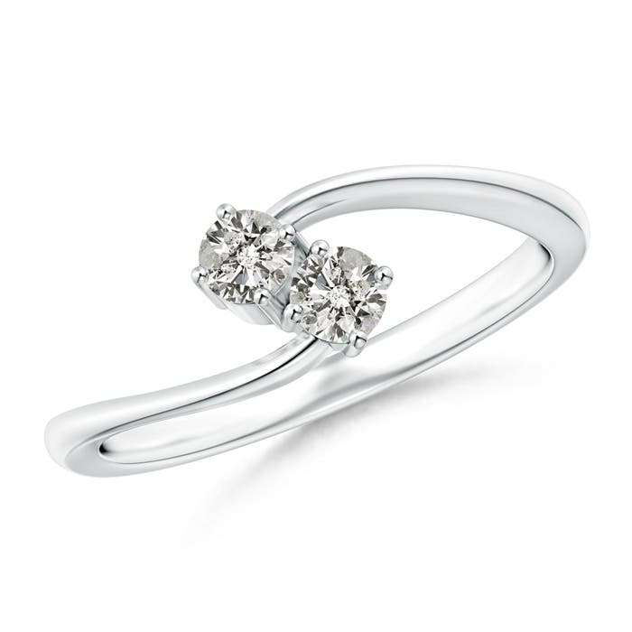 K, I3 / 0.25 CT / 14 KT White Gold