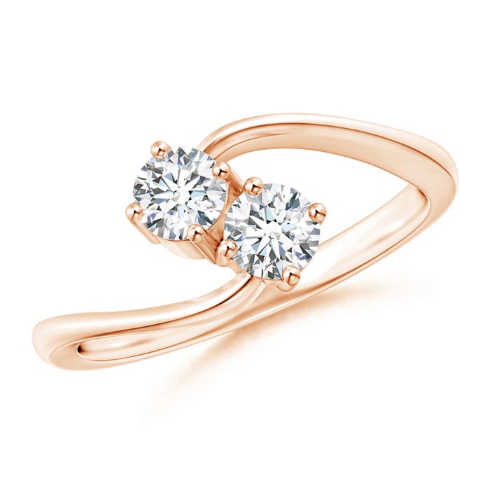 G, VS2 / 0.5 CT / 14 KT Rose Gold