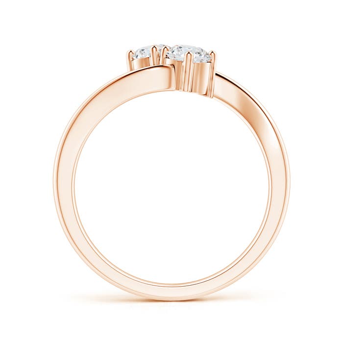 G, VS2 / 0.5 CT / 14 KT Rose Gold