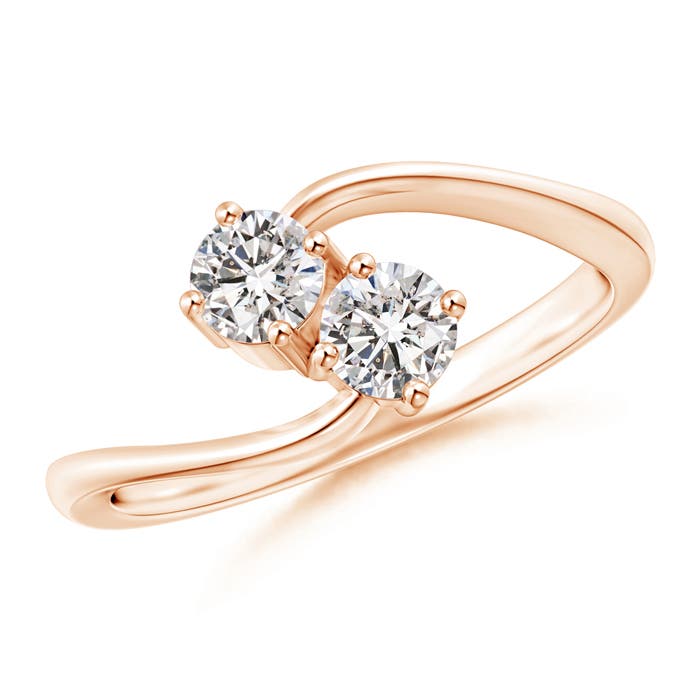 I-J, I1-I2 / 0.5 CT / 14 KT Rose Gold