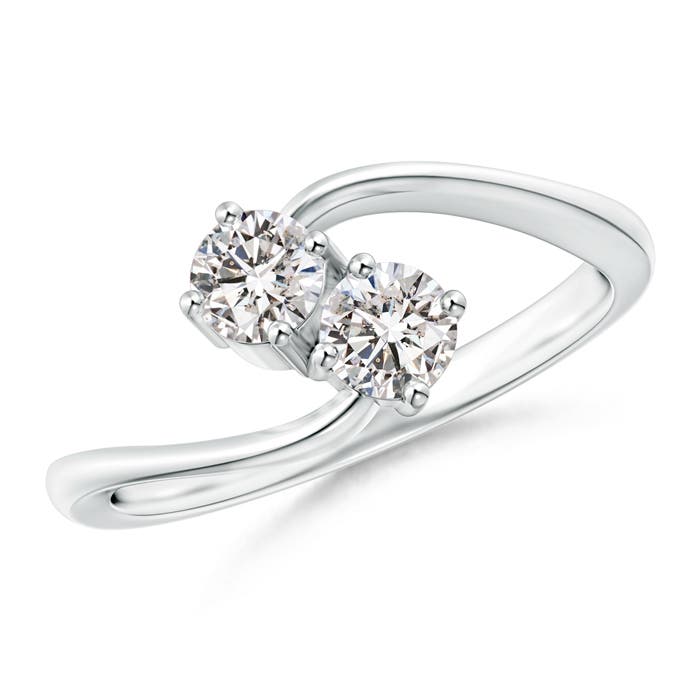 I-J, I1-I2 / 0.5 CT / 14 KT White Gold