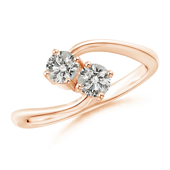 K, I3 / 0.5 CT / 14 KT Rose Gold