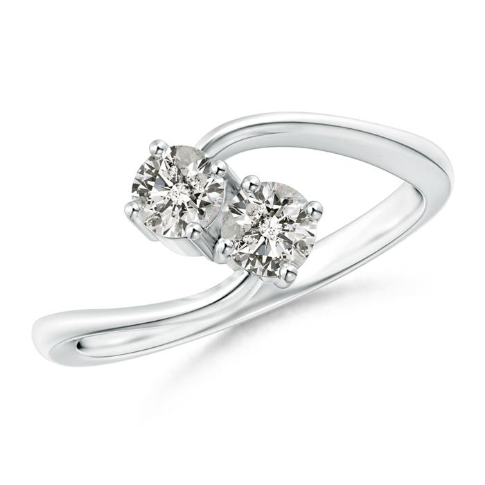 K, I3 / 0.5 CT / 14 KT White Gold