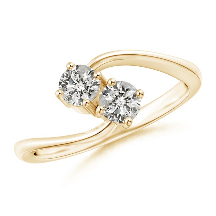 K, I3 / 0.5 CT / 14 KT Yellow Gold