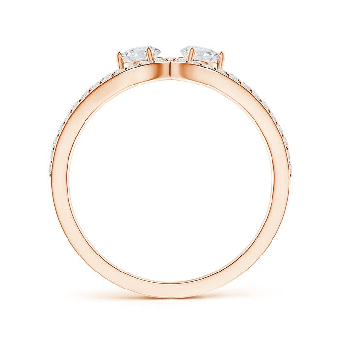 G, VS2 / 0.59 CT / 14 KT Rose Gold