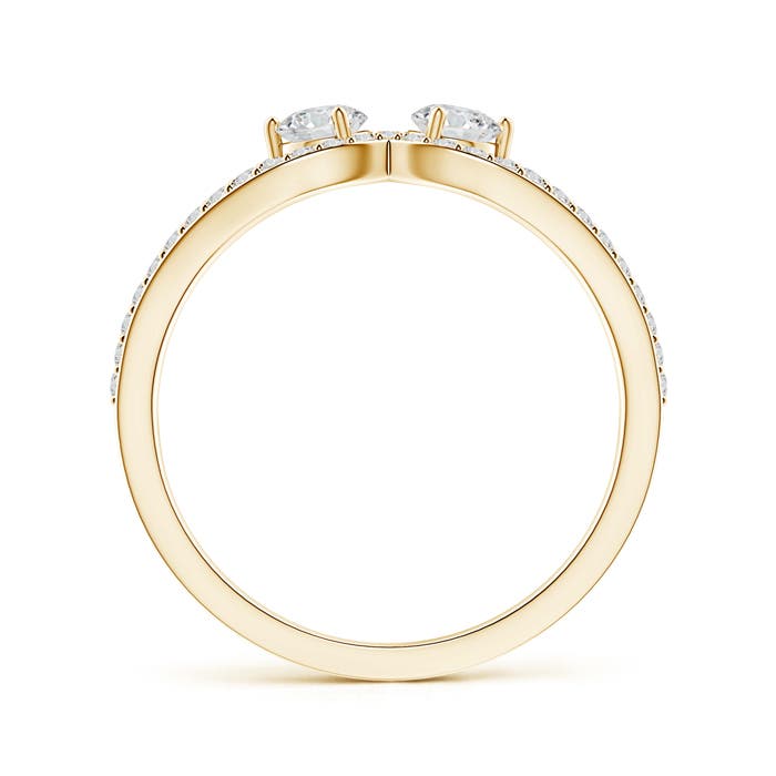 H, SI2 / 0.59 CT / 14 KT Yellow Gold