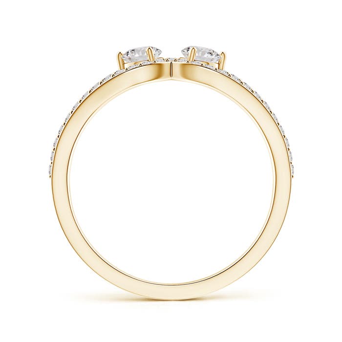 I-J, I1-I2 / 0.59 CT / 14 KT Yellow Gold