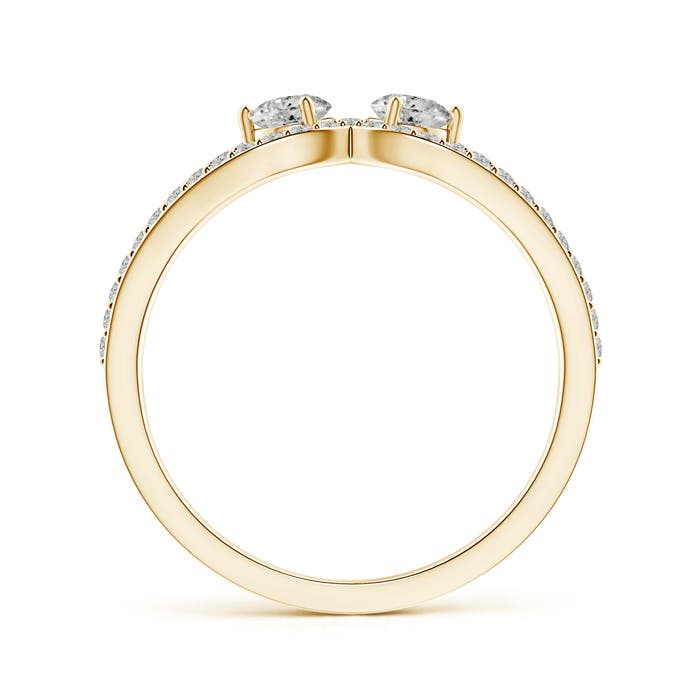 K, I3 / 0.59 CT / 14 KT Yellow Gold