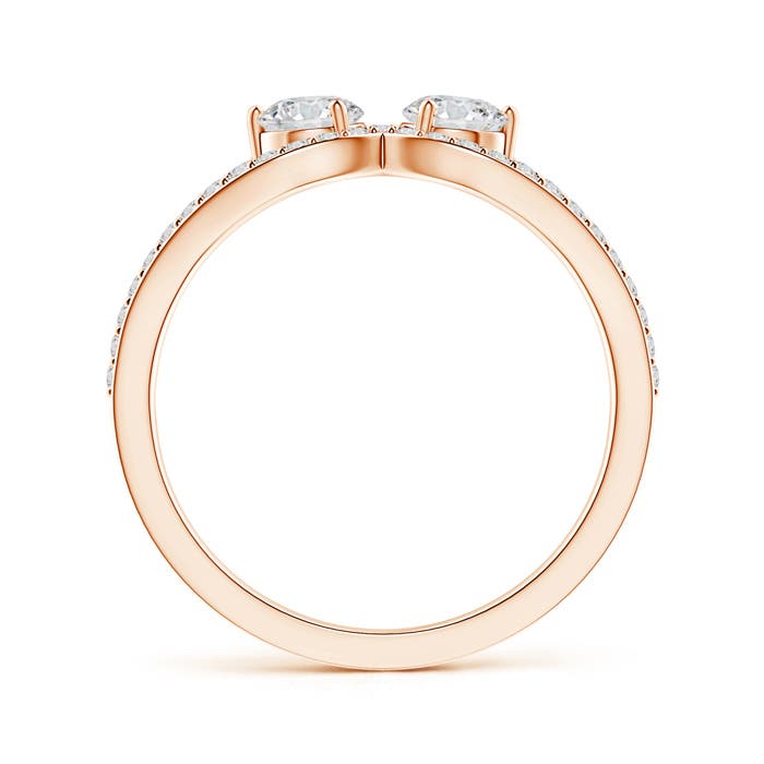 H, SI2 / 0.81 CT / 14 KT Rose Gold