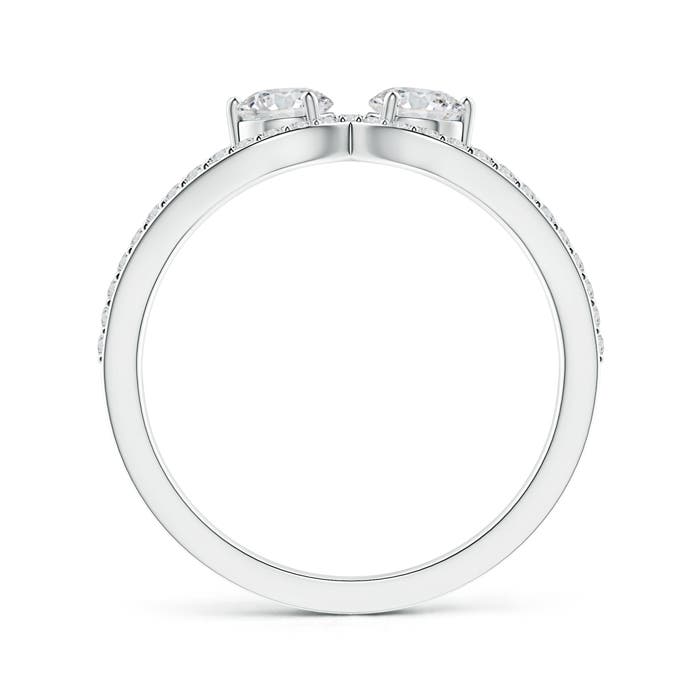 H, SI2 / 0.81 CT / 14 KT White Gold