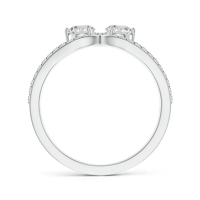 I-J, I1-I2 / 0.81 CT / 14 KT White Gold