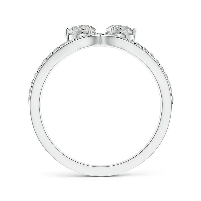 K, I3 / 0.81 CT / 14 KT White Gold