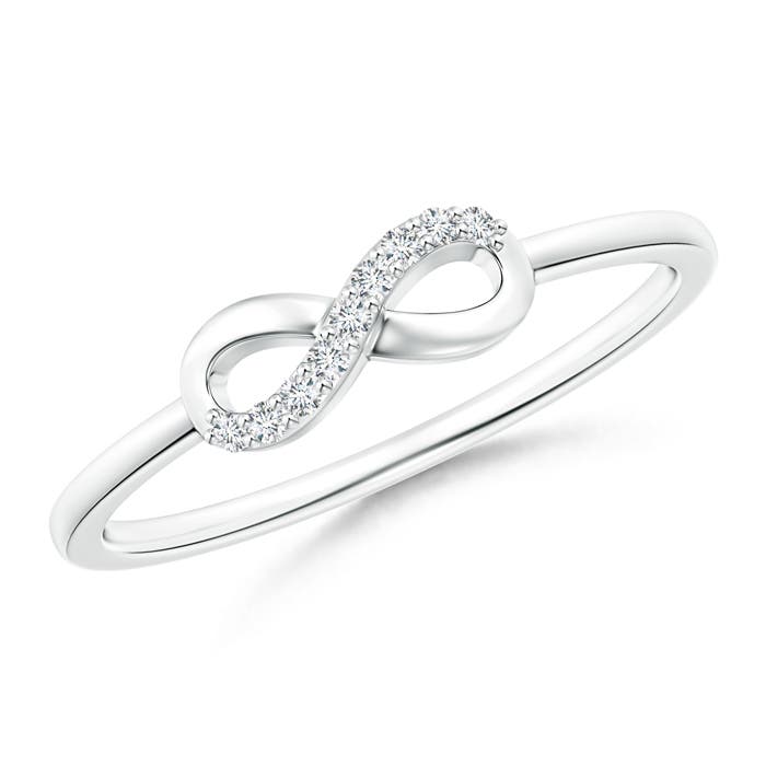 Fana Infinity Solitaire Engagement Ring S3536-Platinum | Jacqueline's Fine  Jewelry | Morgantown, WV