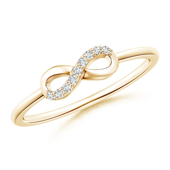 F-G, VS / 0.05 CT / 14 KT Yellow Gold