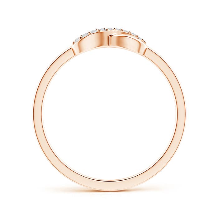 H, SI2 / 0.05 CT / 14 KT Rose Gold