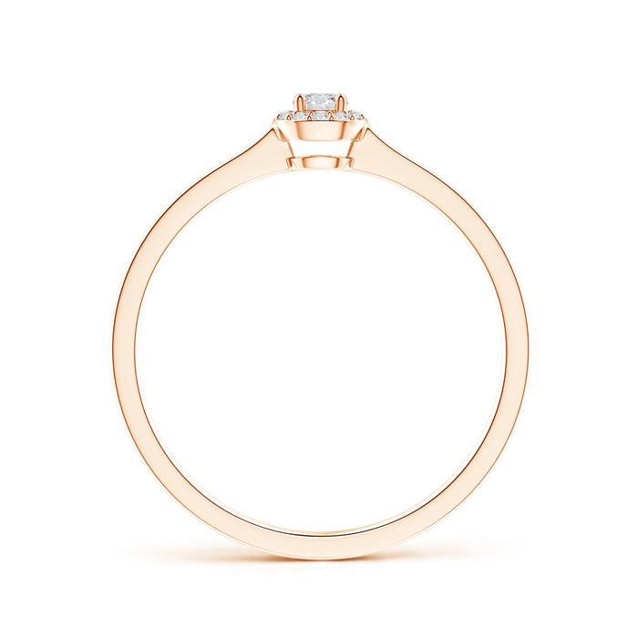 H, SI2 / 0.12 CT / 14 KT Rose Gold