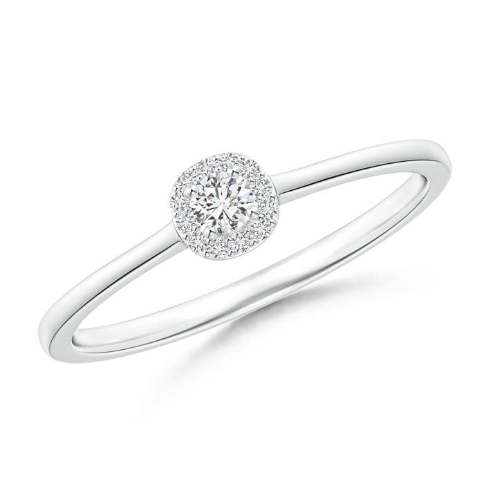 H, SI2 / 0.12 CT / 14 KT White Gold