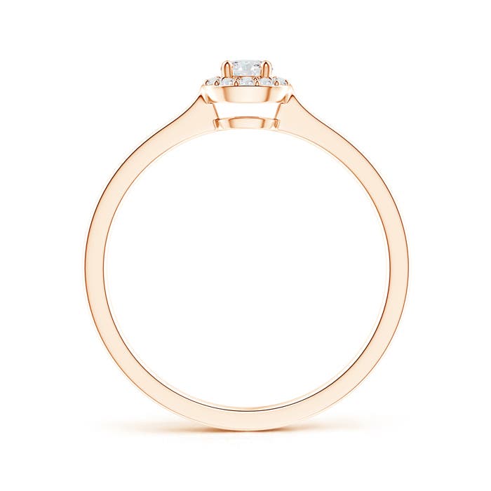 G, VS2 / 0.2 CT / 14 KT Rose Gold