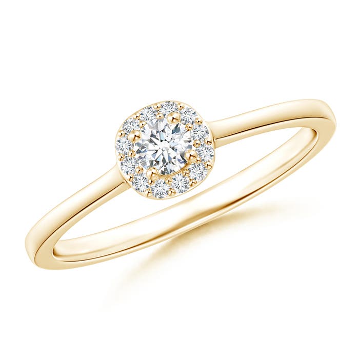 G, VS2 / 0.2 CT / 14 KT Yellow Gold