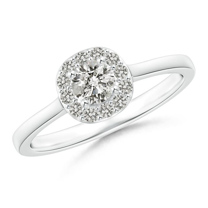 K, I3 / 0.44 CT / 14 KT White Gold