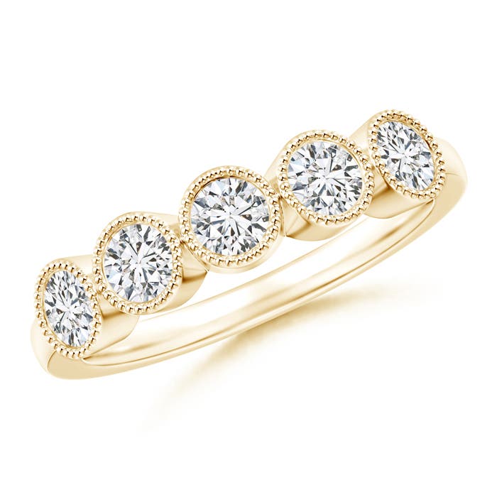 H, SI2 / 0.73 CT / 14 KT Yellow Gold