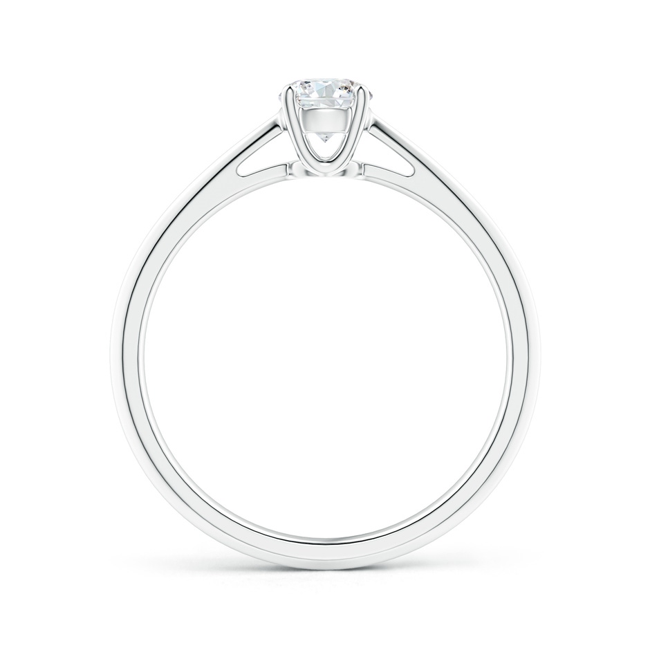 4.4mm GVS2 Knife-Edged Classic Round Diamond Solitaire Ring in P950 Platinum side-1