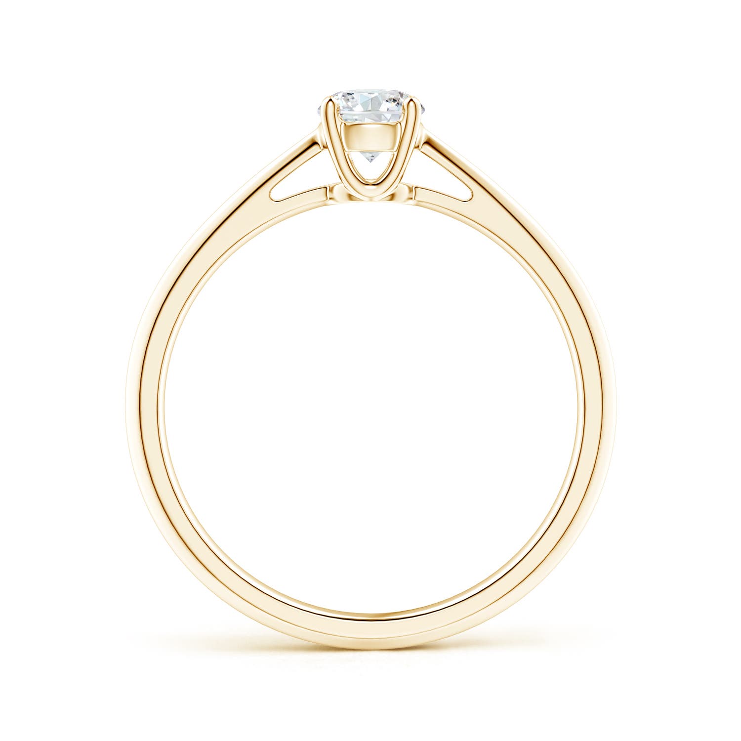 F-G, VS / 0.33 CT / 14 KT Yellow Gold