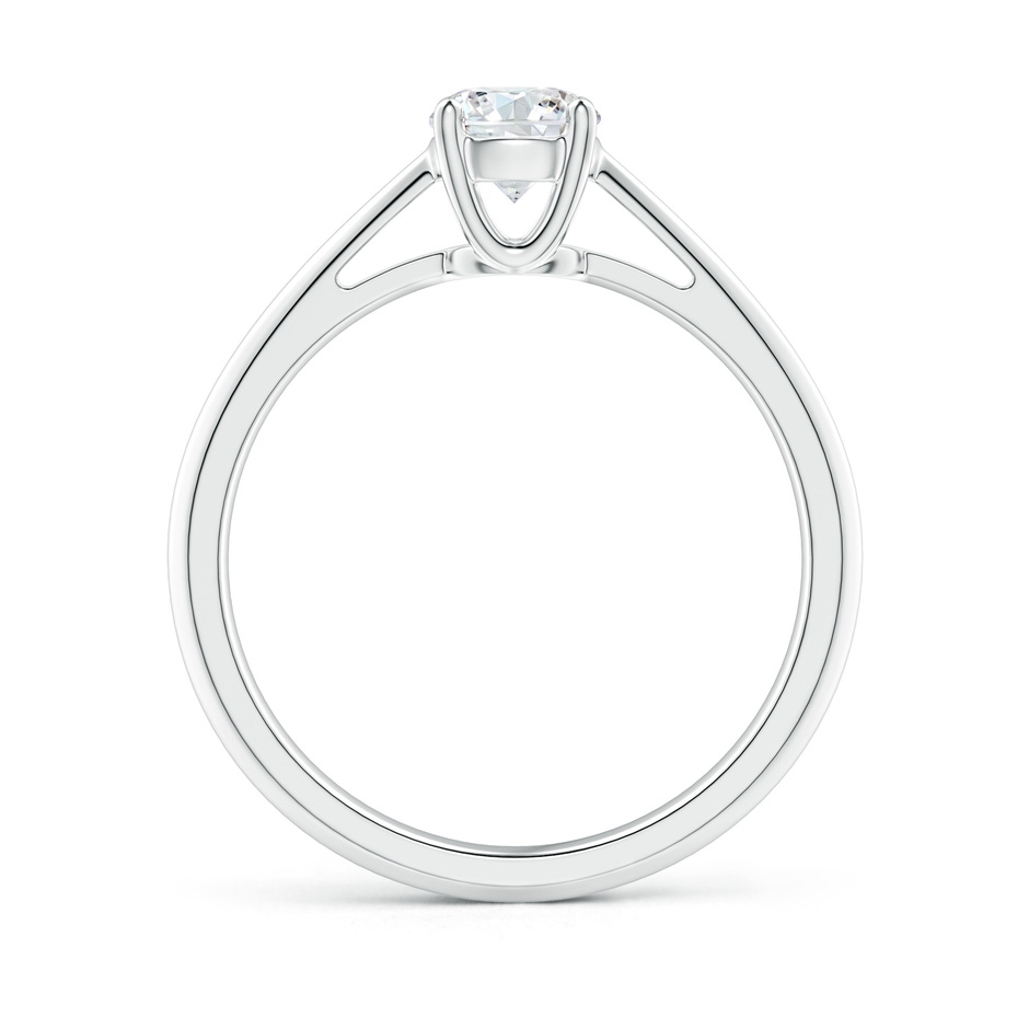 5.1mm GVS2 Knife-Edged Classic Round Diamond Solitaire Ring in P950 Platinum side-1