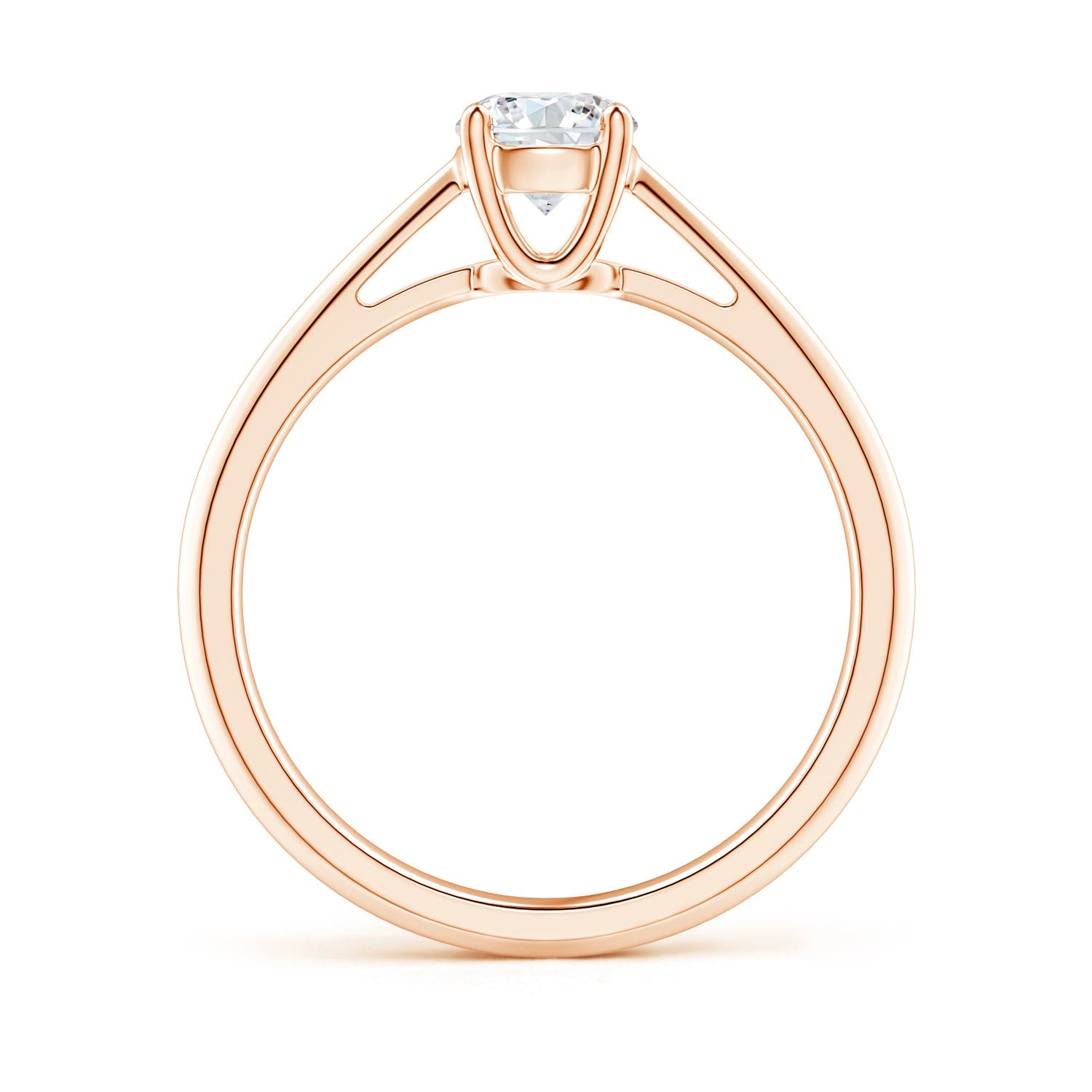 F-G, VS / 0.5 CT / 14 KT Rose Gold