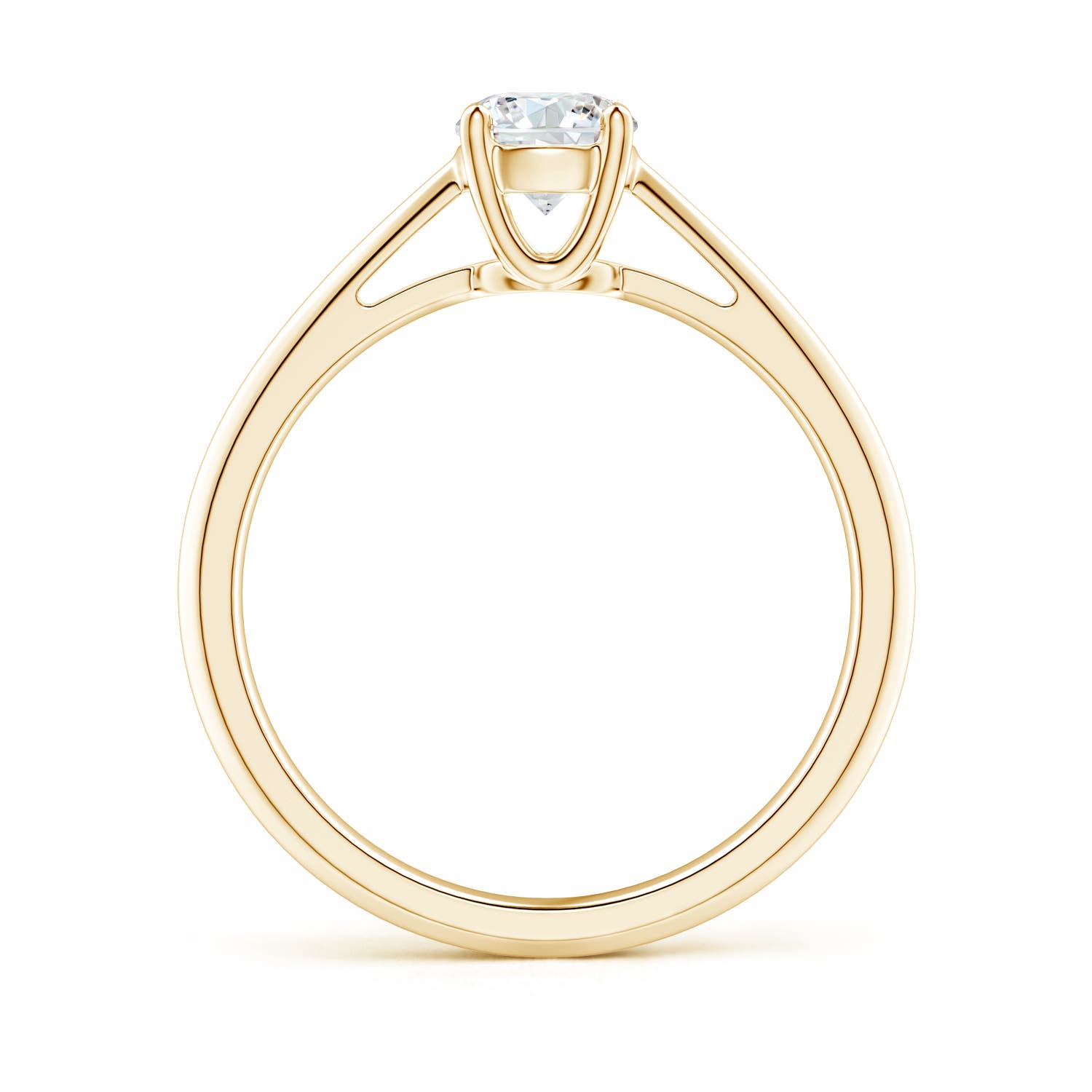 F-G, VS / 0.5 CT / 14 KT Yellow Gold