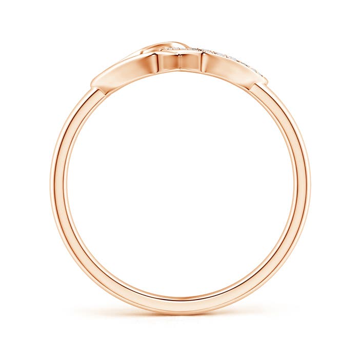 G, VS2 / 0.09 CT / 14 KT Rose Gold